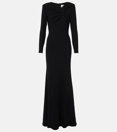 Roland Mouret Dressing Gown Aus Cady In Schwarz