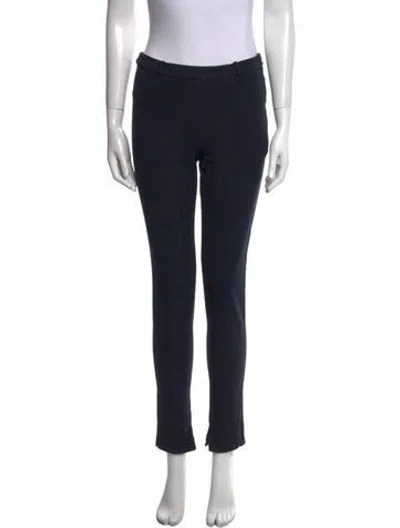 Pre-owned Roland Mouret Skinny Leg Pants In Blue