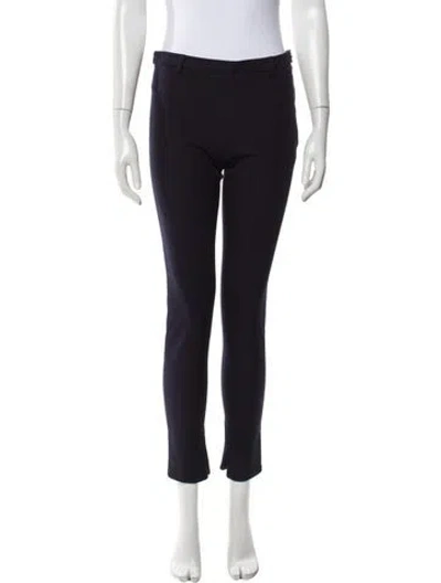 Pre-owned Roland Mouret Skinny Leg Pants In Purple