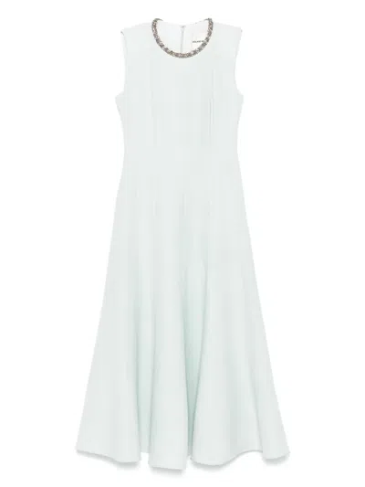 ROLAND MOURET SLEEVELESS DRESS