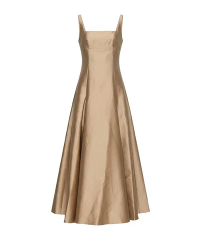 Roland Mouret Sleeveless Dress In Gold