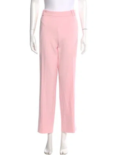 Pre-owned Roland Mouret Straight Leg Pants In Black