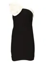 Shop Roland Mouret Crepe Minidress