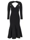Roland Mouret Gown Maxi Dress With Cut Out Details And Shoulder Cover