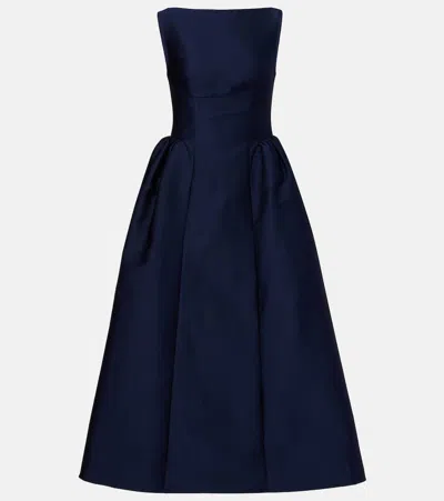 Roland Mouret Taffeta Midi Dress