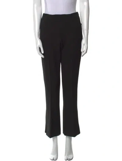 Pre-owned Roland Mouret Wide Leg Pants In Black