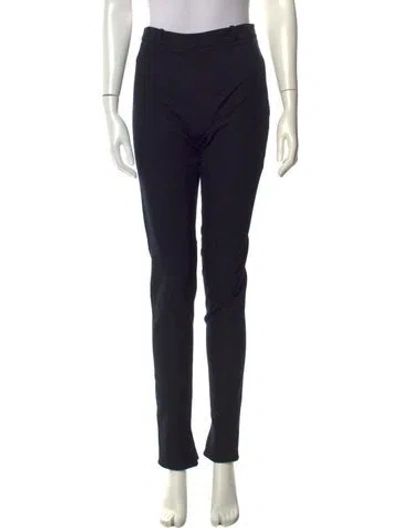 Pre-owned Roland Mouret Wide Leg Pants In Black