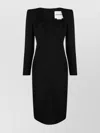 Roland Mouret Wool And Silk Blend Tube Dress Midi