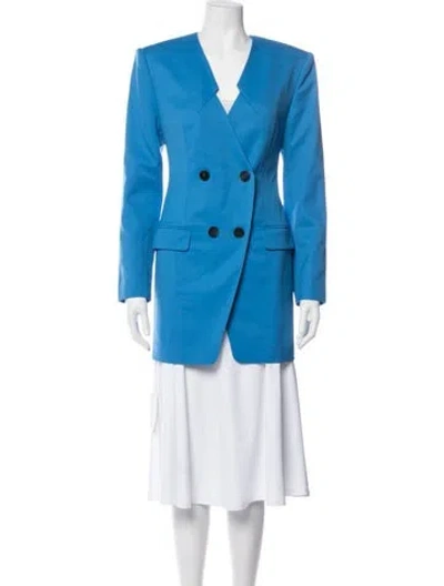Pre-owned Roland Mouret Wool Blazer W/ Tags In Blue