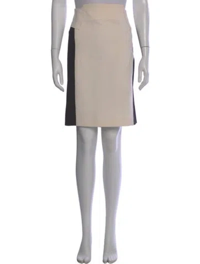Pre-owned Roland Mouret Wool Knee-length Skirt In Gray