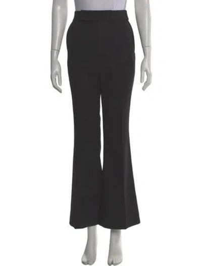 Pre-owned Roland Mouret Wool Wide Leg Pants In Gray