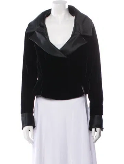 Pre-owned Roland Nivelais Biker Jacket In Black