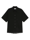 Rold Skov Cotton Shirt In Black