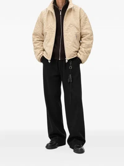 Rold Skov Moxi Crinkled-effect Jacket In Neutral