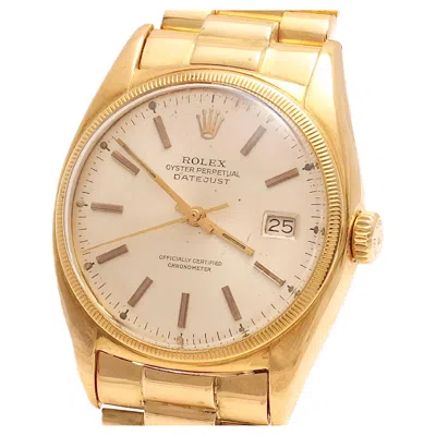 Pre-owned Rolex 18 Kt  Big Bubble Back Ovettone, Ref 6030 Automatic Wrist Watch, Collectors In Multi