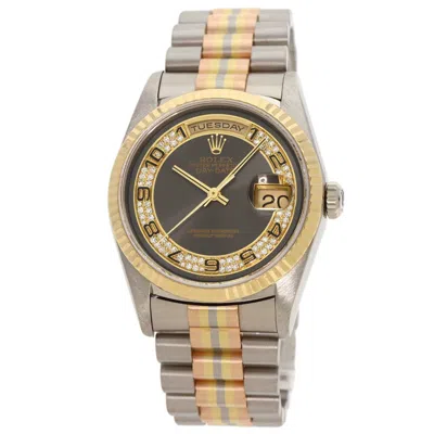 Pre-owned Rolex (18k) Wristwatch () In Multi