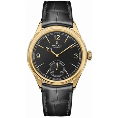 Rolex 1908 Black Dial Unisex Watch 52508-0002
