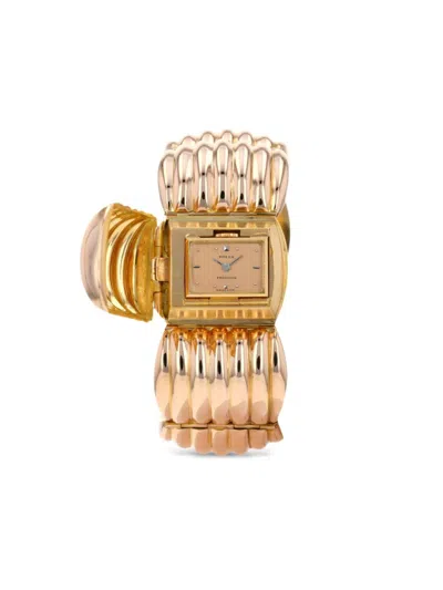 Pre-owned Rolex 1950s  Precision 31mm In Pink
