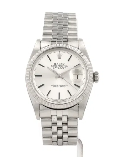 Pre-owned Rolex 1967 Datejust 36mm In Gray