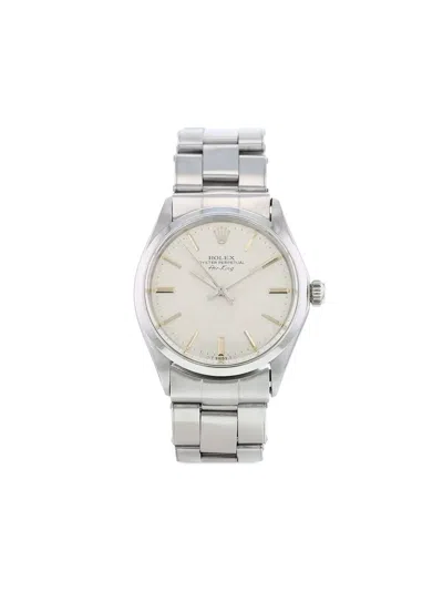Pre-owned Rolex 1969  Air King 34mm In Silver