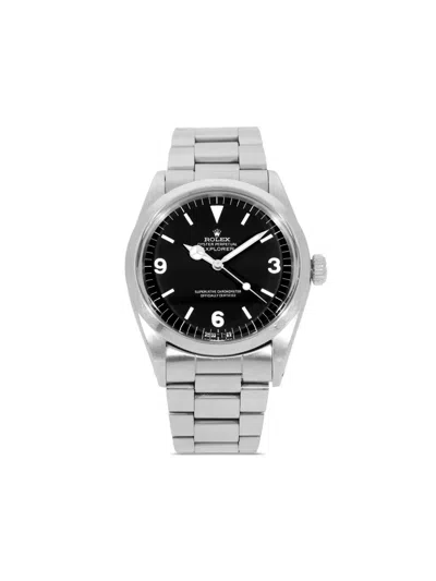 Pre-owned Rolex 1969  Explorer 36mm In Black