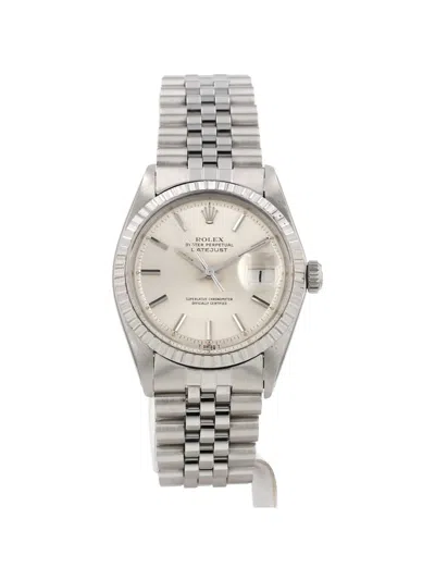 Pre-owned Rolex 1975 Datejust 36mm Watch In Neutral