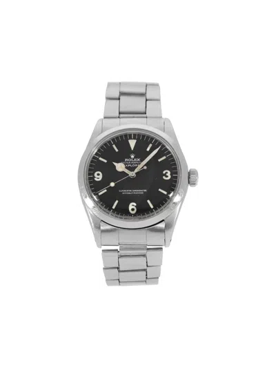 Pre-owned Rolex 1975 Explorer 44mm In Black