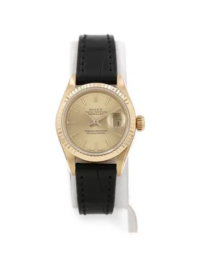 Pre-owned Rolex 1988 Datejust 26mm Watch In Gold