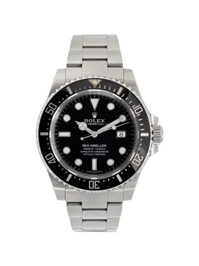 Pre-owned Rolex 1988–2008 Sea-dweller 40mm Watch In Black