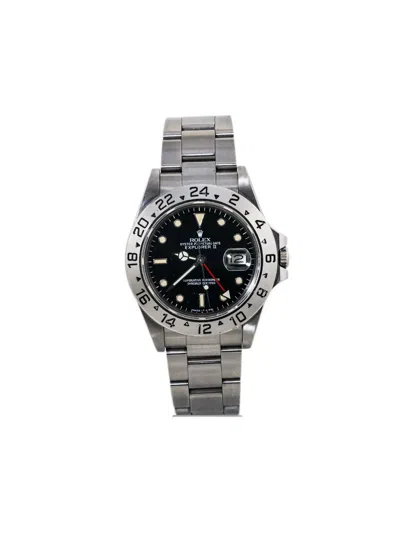 Pre-owned Rolex 1989  Explorer Ii 40mm In Black
