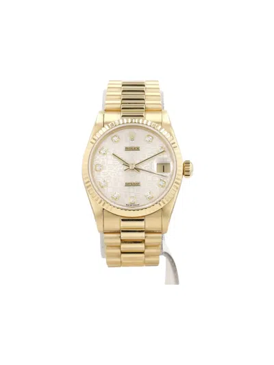 Pre-owned Rolex 1991 Datejust 26mm In White