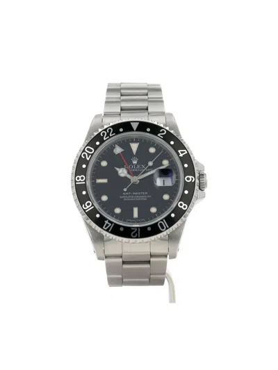 Pre-owned Rolex 1991  Gmt-master 40mm In Black