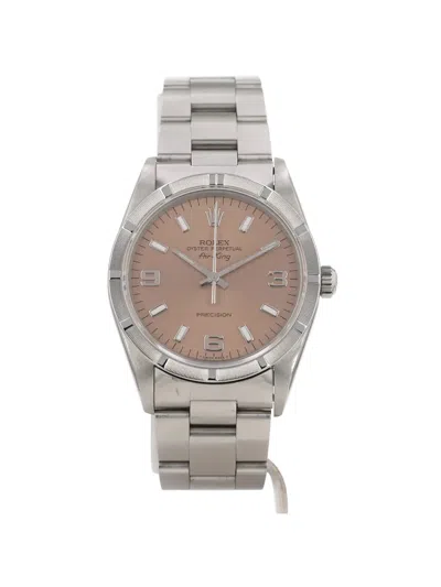 Pre-owned Rolex 1996 Air King 34mm Watch In Neutral
