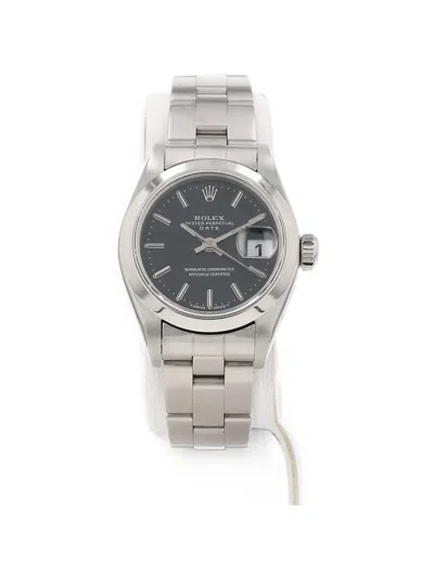Pre-owned Rolex 1996 Oyster Perpetual 26mm Watch In Black
