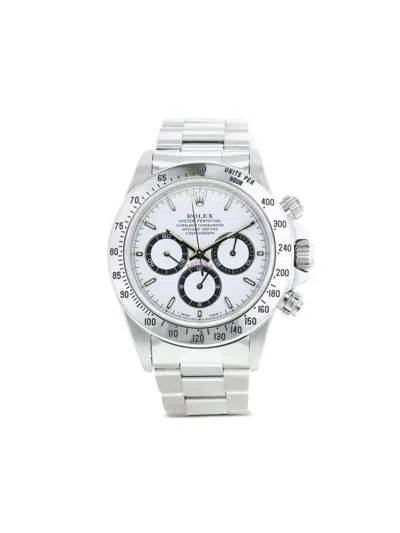 Pre-owned Rolex 1996  Daytona Cosmograph 40mm In White