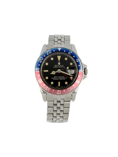 Pre-owned Rolex 1996  Gmt-master 40mm In Black