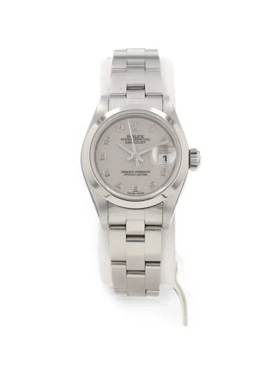 Pre-owned Rolex 1997 Datejust Lady 26mm Watch In Silver