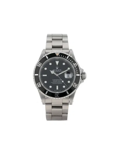 Pre-owned Rolex 1997  Submariner Date 40mm In Black