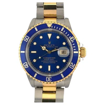 Pre-owned Rolex 1997  Submariner Date 16613 – Two-tone Blue “bluesy”