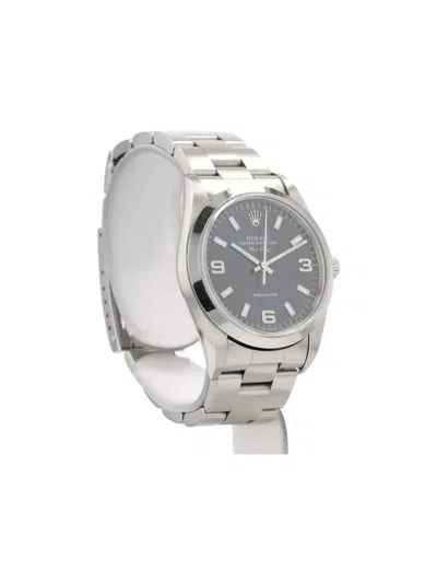 Pre-owned Rolex 1998 Air King 34mm In Gray