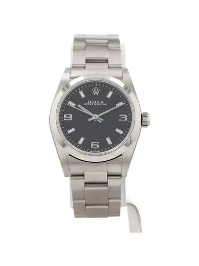 Pre-owned Rolex 1998 Oyster Perpetual 31mm Watch In Black