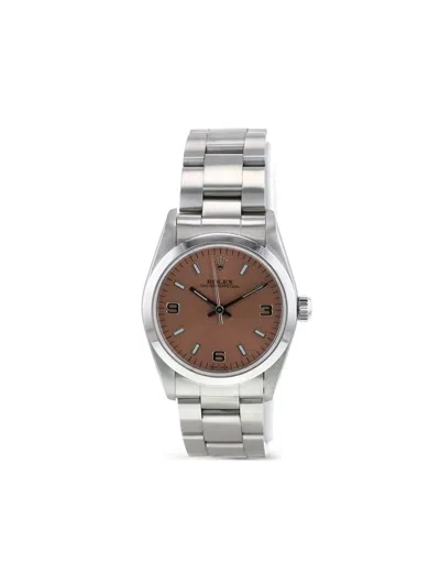 Pre-owned Rolex 1999  Oyster Perpetual 31mm In Pink