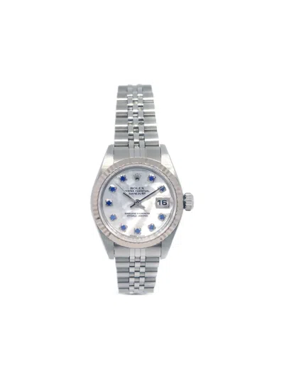 Pre-owned Rolex 2004 Oyster Perpetual Datejust 26mm In White