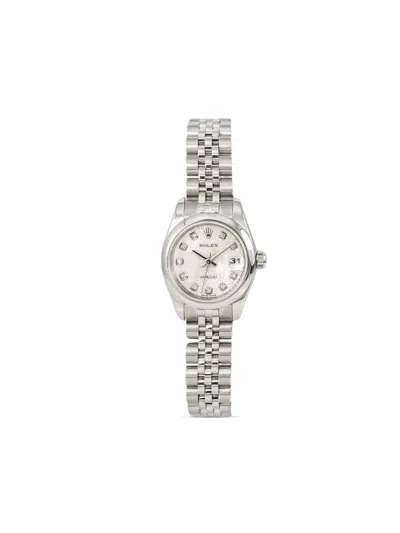 Pre-owned Rolex 2006  Datejust 26mm In Silver