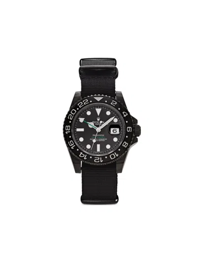 Pre-owned Rolex 2008  Gmt-master Ii Pro Hunter 40mm In Black