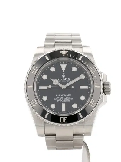 Pre-owned Rolex 2013 Submariner 40mm In Black