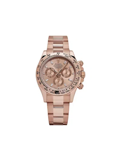 Pre-owned Rolex 2015 Daytona 40mm In Pink
