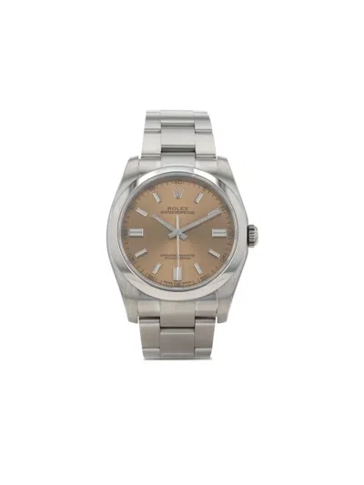 Pre-owned Rolex 2015 Oyster Perpetual 36mm In 中性色