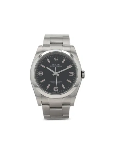 Pre-owned Rolex 2017  Oyster Perpetual 36mm In Black