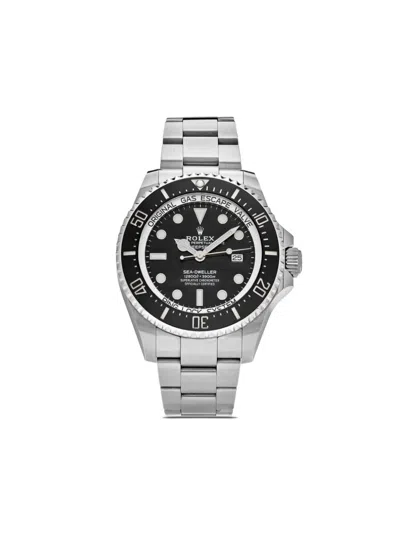 Pre-owned Rolex 2018  Sea-dweller 44mm In Black